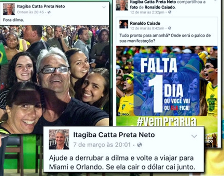 OLHA NOSSO JUDICIÁRIO AI: Após posse de Lula como ministro, JUIZ TUCANO, eleitor de Aécio veta posse. No Face defende golpe e dólar mais baixo para ele poder viajar mais barato, depois deletou a conta e criou outra. Juiz tucuano